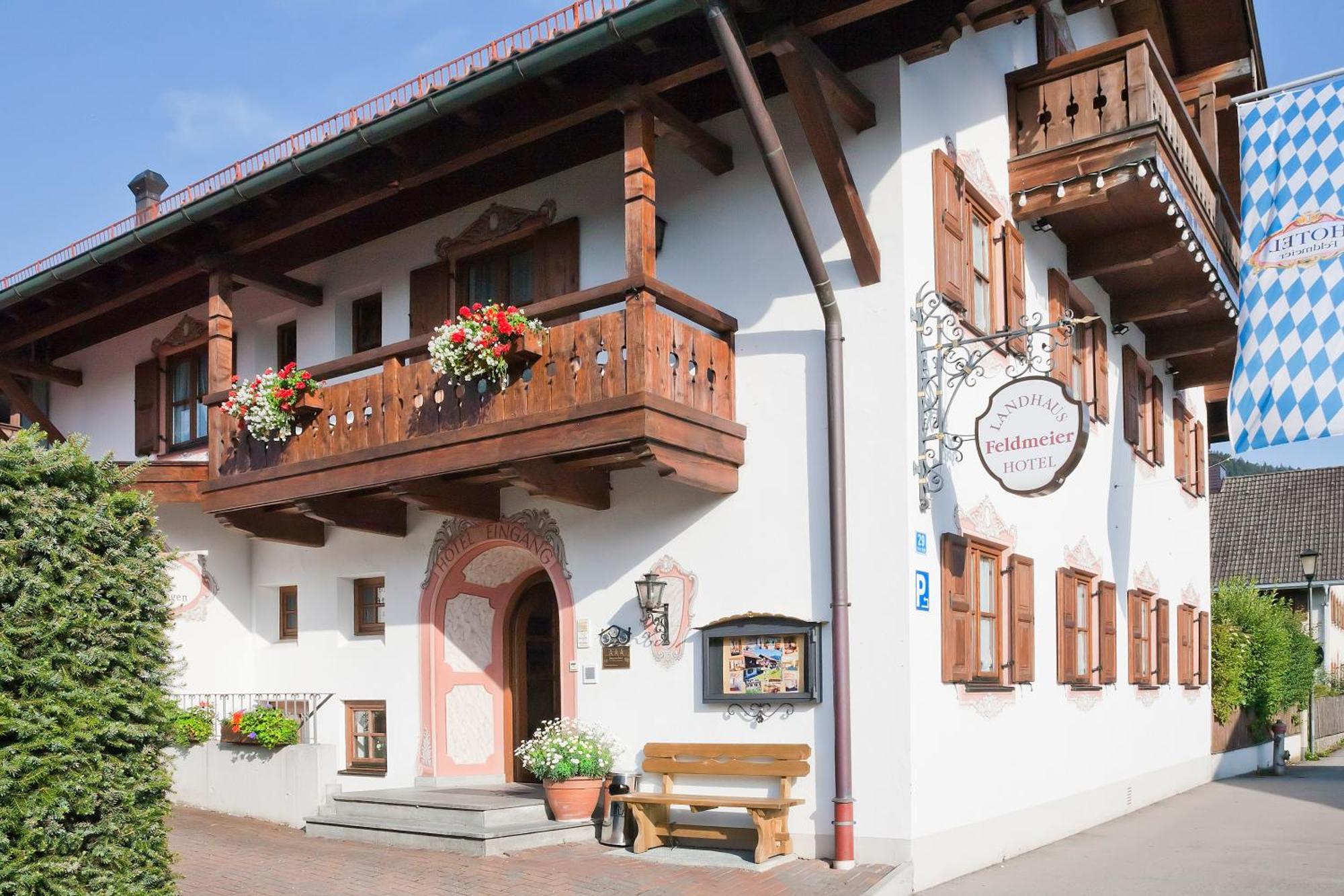 Hotel Landhaus Feldmeier ***S Oberammergau Luaran gambar